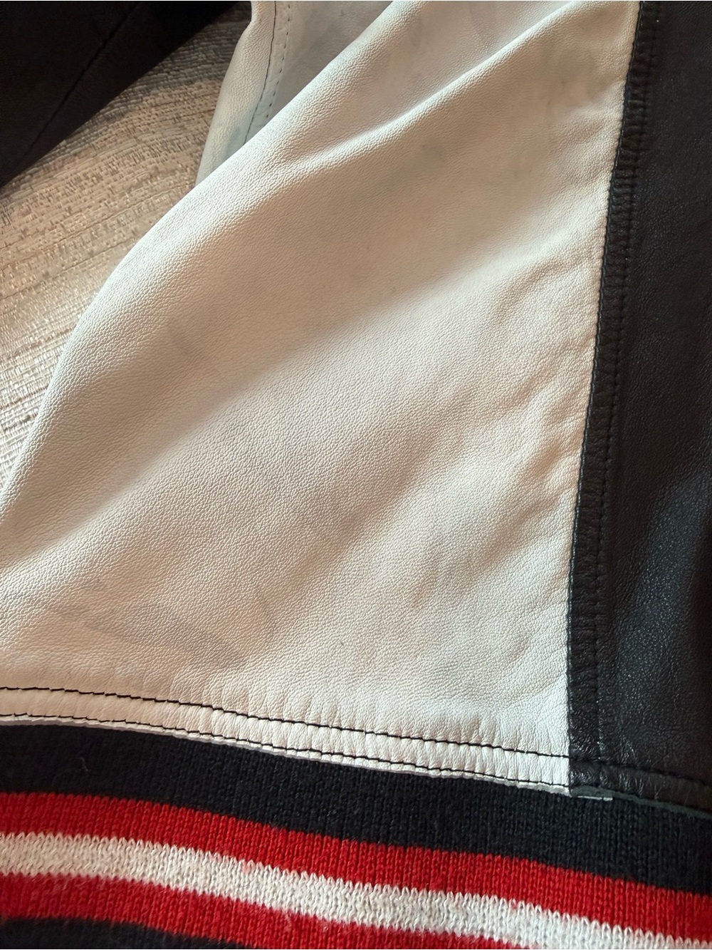 JKT 100% Genuine Leather Racing Jacket - Picture 9 of 13